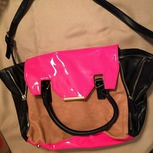 Handbag Expressions NYC crossbody satchel- *Mint